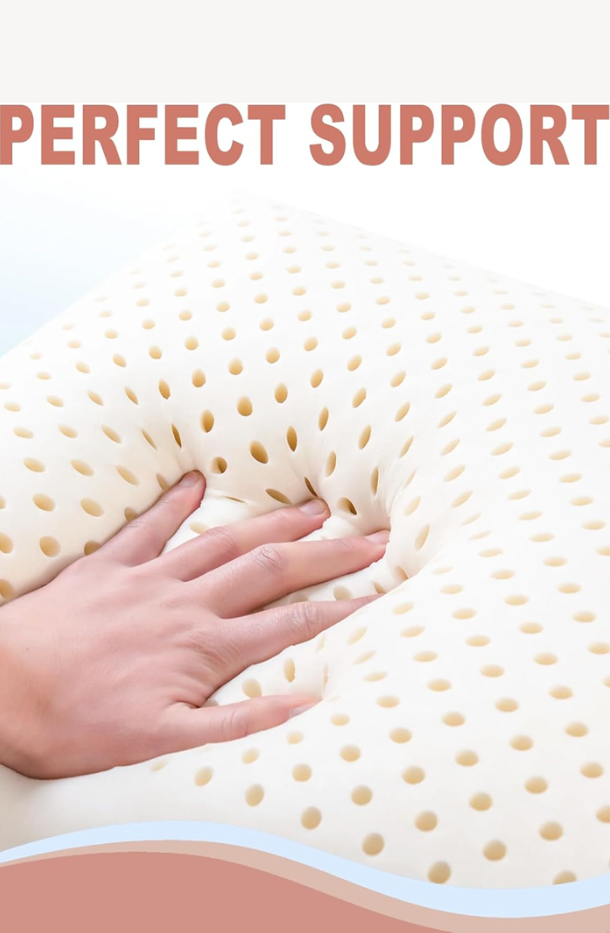 Natural Latex Pillows for Back and Side Sleepers: Sleep Better Naturally