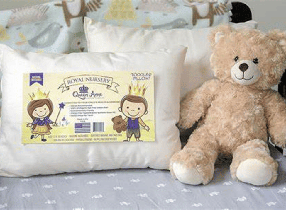 Organic Cotton Pillow for Children to prevent allergies and skin issues