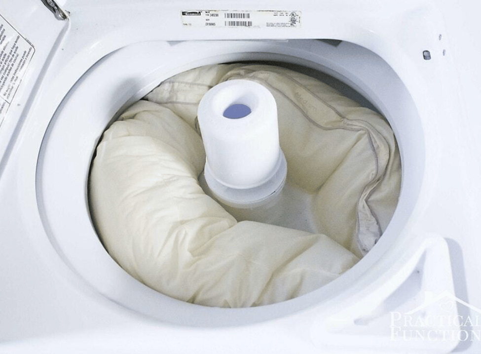 Machine Washing of Organic Cotton Pillows