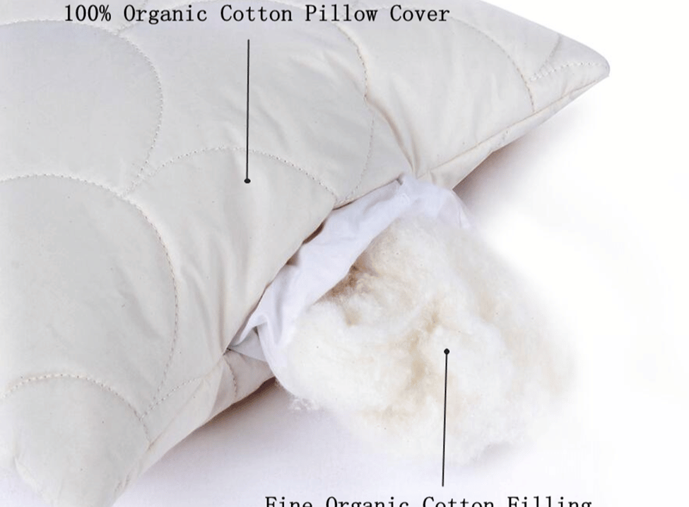 Pillow  fillings and Protectors for Organic Cotton Pillows