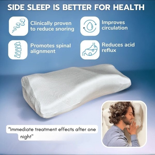 side sleep is better for snoring