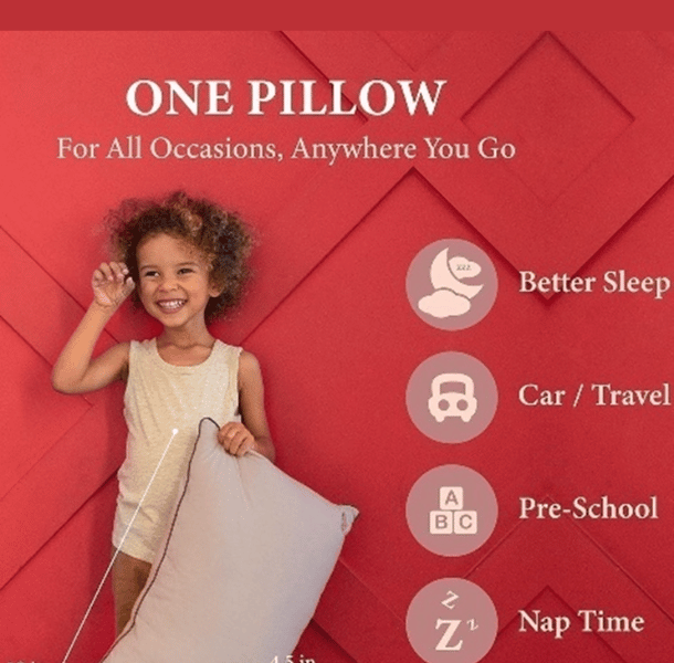 Organic Cotton Pillows for Children and Pregnant Women| Safe & Eco-Friendly Support