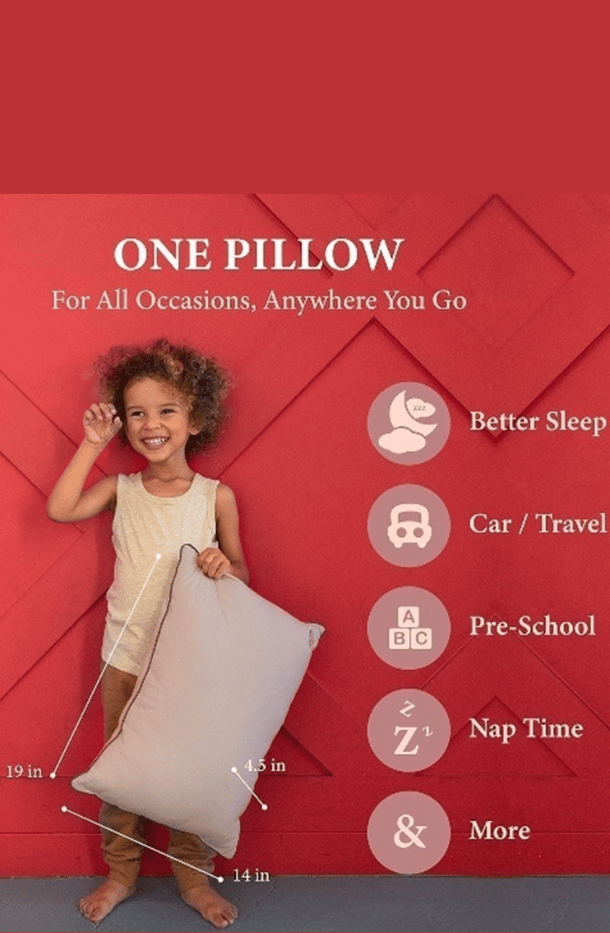 Organic Cotton Pillows for Children and Pregnant Women| Safe & Eco-Friendly Support