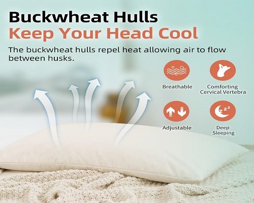 Benefits of Buckwheat Hull Pillows 