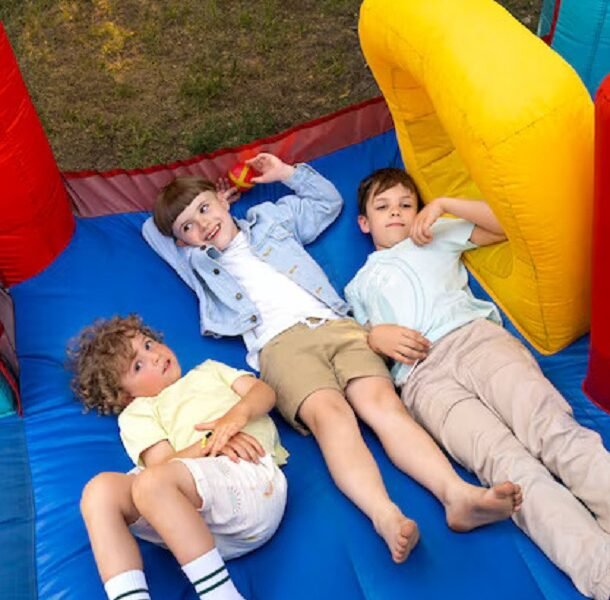 Giant Jumping Bounce Pad and Inflatable Pillows: Ultimate Fun and Comfort for All