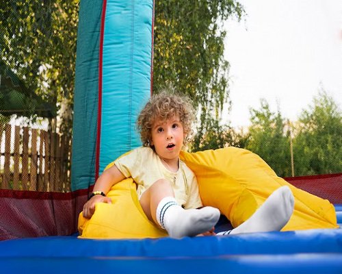 The Fun Factor with the Giant Jumping Bounce Pads and Inflatable Pillows