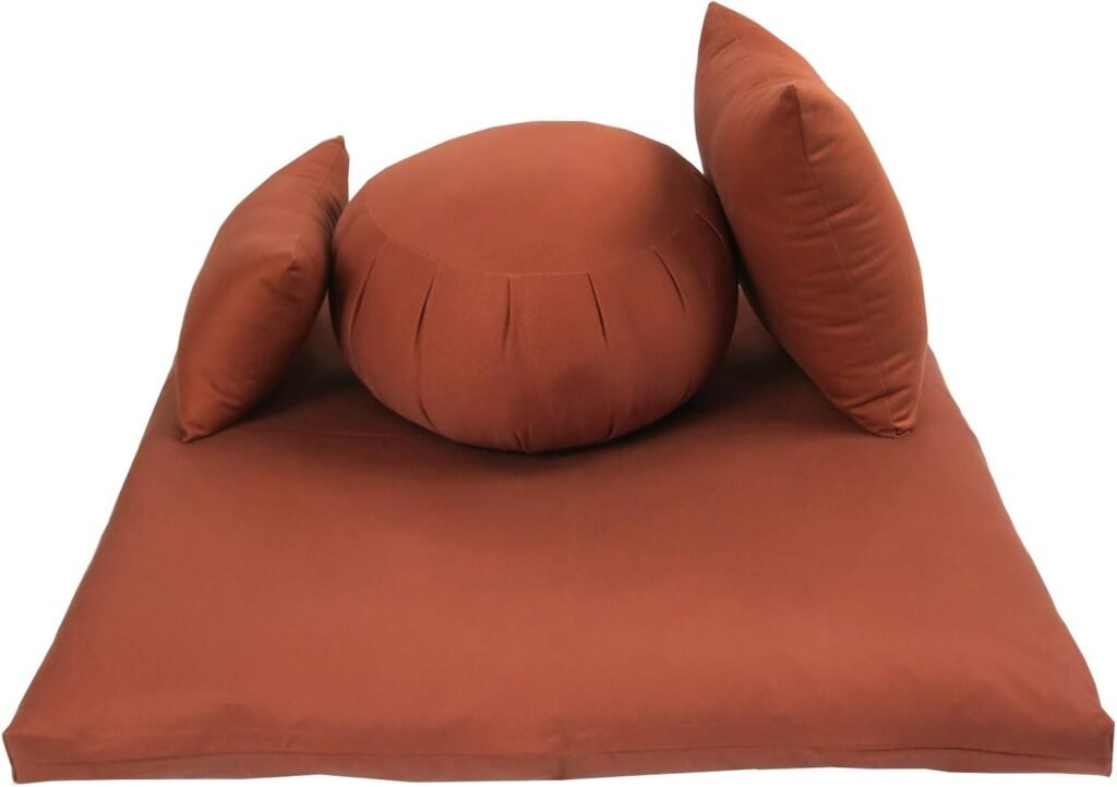 Kapok meditation cushions