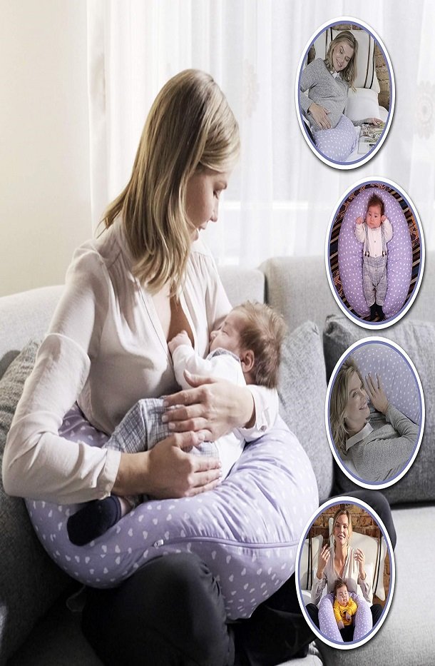 Nursing Pillows for Pain-Free Breastfeeding & Baby Latch