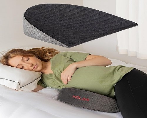 Wedge pillowscum pregnancy pillows